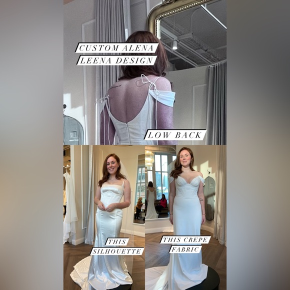 Alena Leena Plumeria Custom Design Wedding Dress - Picture 14 of 16